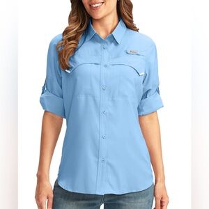 NWT Pudolla Women’s UPF 50+ Long Sleeve‎ Hiking/Fishing Shirt - XS